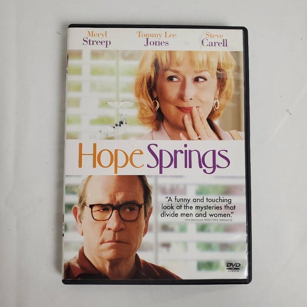 Hope Springs (DVD, 2012) Meryl Streep, Tommy Lee Jones, Steve Carell – Romantic
